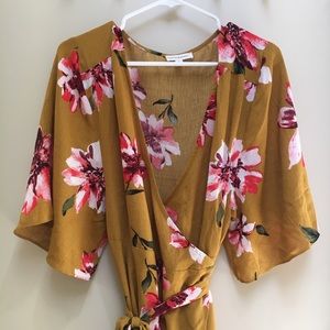 Dance & Marvel Maxi Wrap Dress